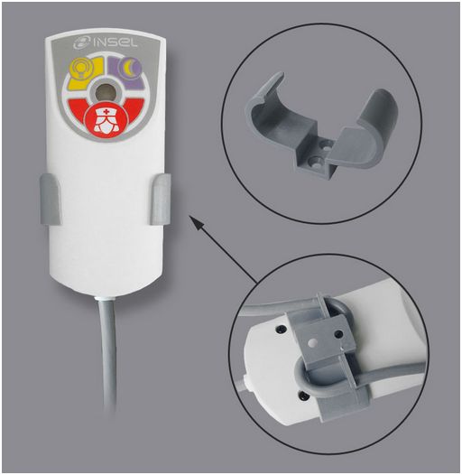 Uchwyty do manipulatorów do systemów przyzywowych INSEL Uchwyt manipulatora