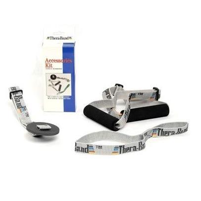 Uchwyty do taśm i tubingów rehabilitacyjnych i treningowych Thera Band Komplet uchwytów