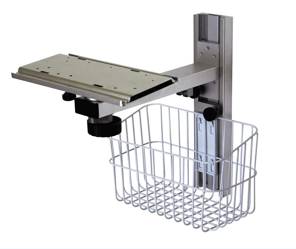 Uchwyty i statywy do kardiomonitorów oraz monitorów medycznych B/D Uchwyt ścienny