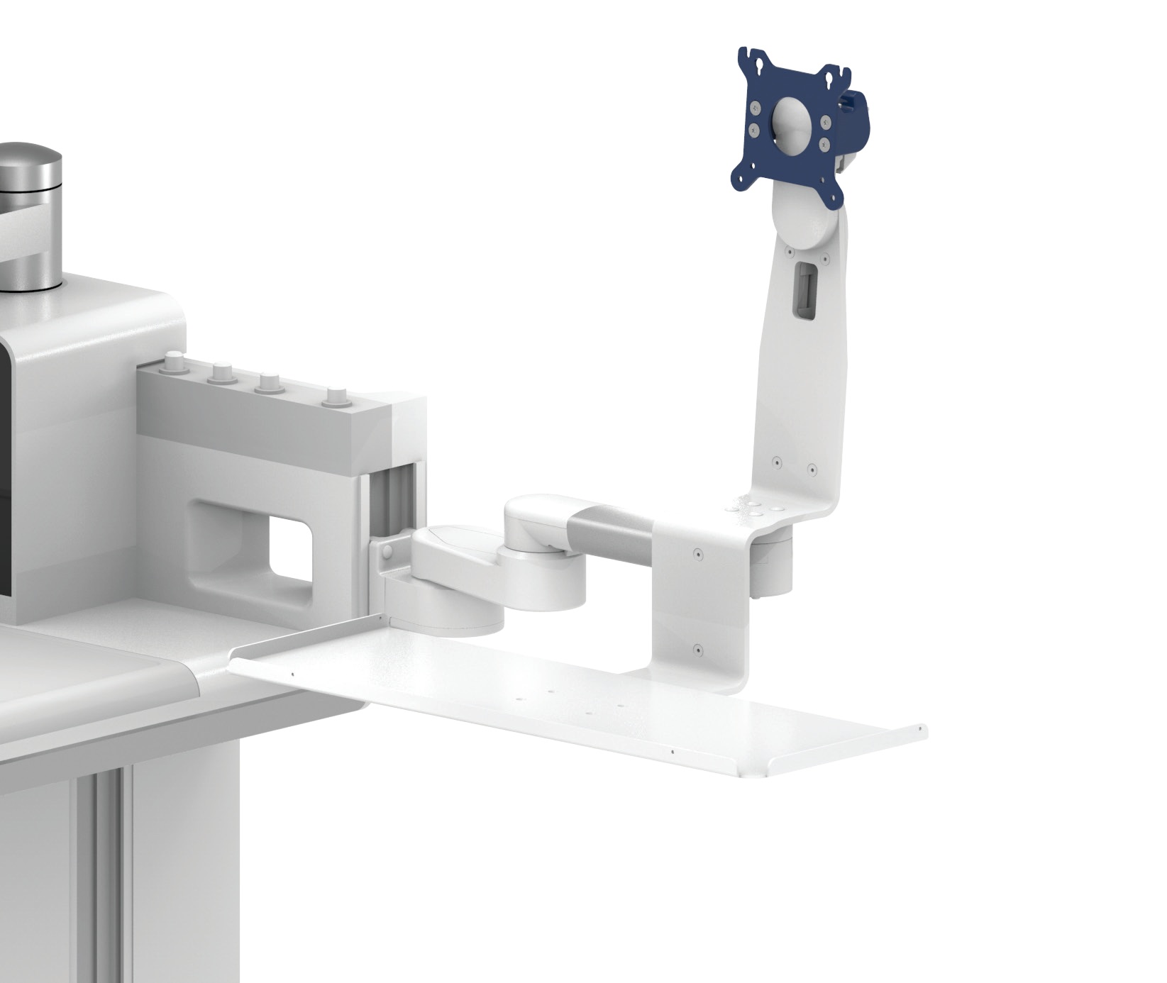 Uchwyty i statywy do kardiomonitorów oraz monitorów medycznych CIMmed CIM-med Mocowania do aparatów do znieczulenia Mindray A8/A