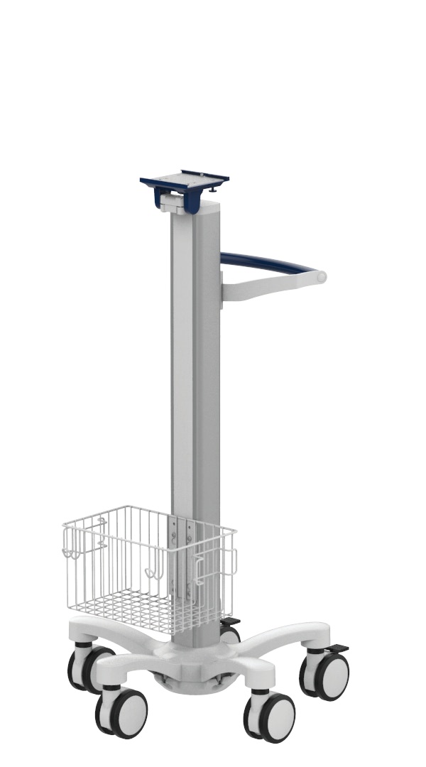 Uchwyty i statywy do kardiomonitorów oraz monitorów medycznych CIMmed CIM-med  - Wózek lekki