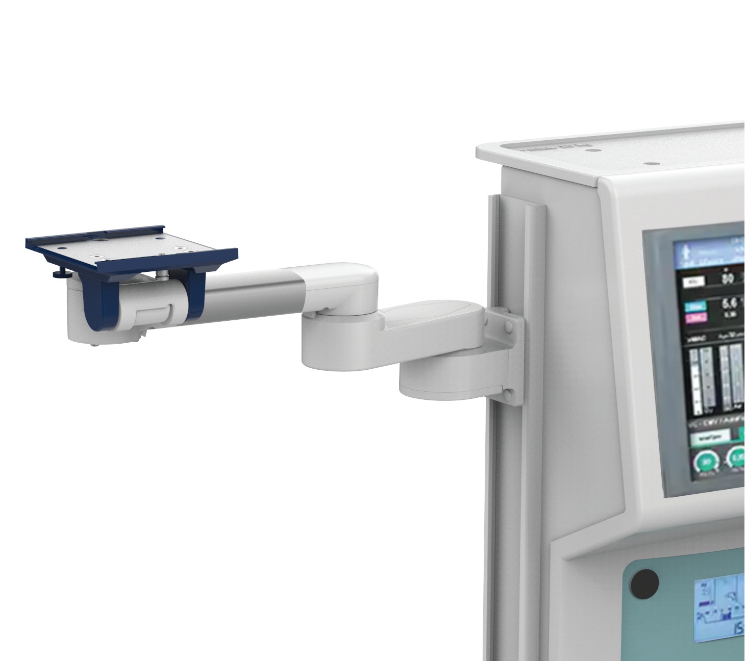 Uchwyty i statywy do kardiomonitorów oraz monitorów medycznych CIMmed CIM-med x12 - Mocowania do aparatów do znieczulenia Drager Atlan