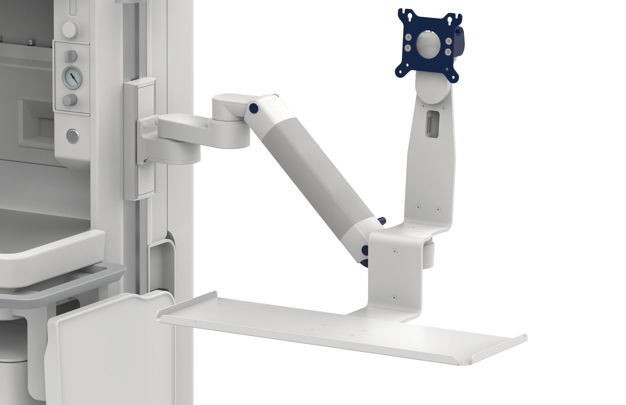 Uchwyty i statywy do kardiomonitorów oraz monitorów medycznych CIMmed CIM-med x13 - Mocowania do aparatów do znieczulenia GE Carestati