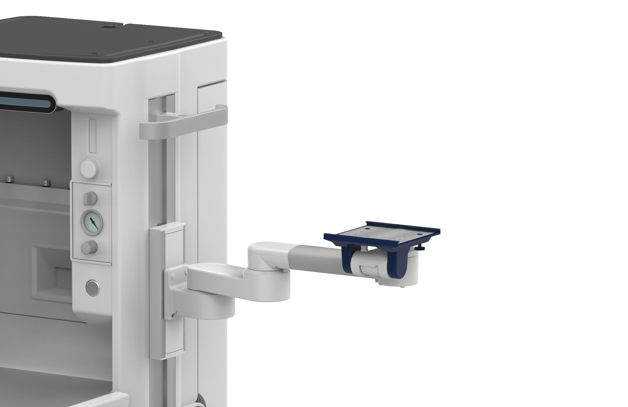 Uchwyty i statywy do kardiomonitorów oraz monitorów medycznych CIMmed CIM-med x13 - Mocowania do aparatów do znieczulenia GE Carestati