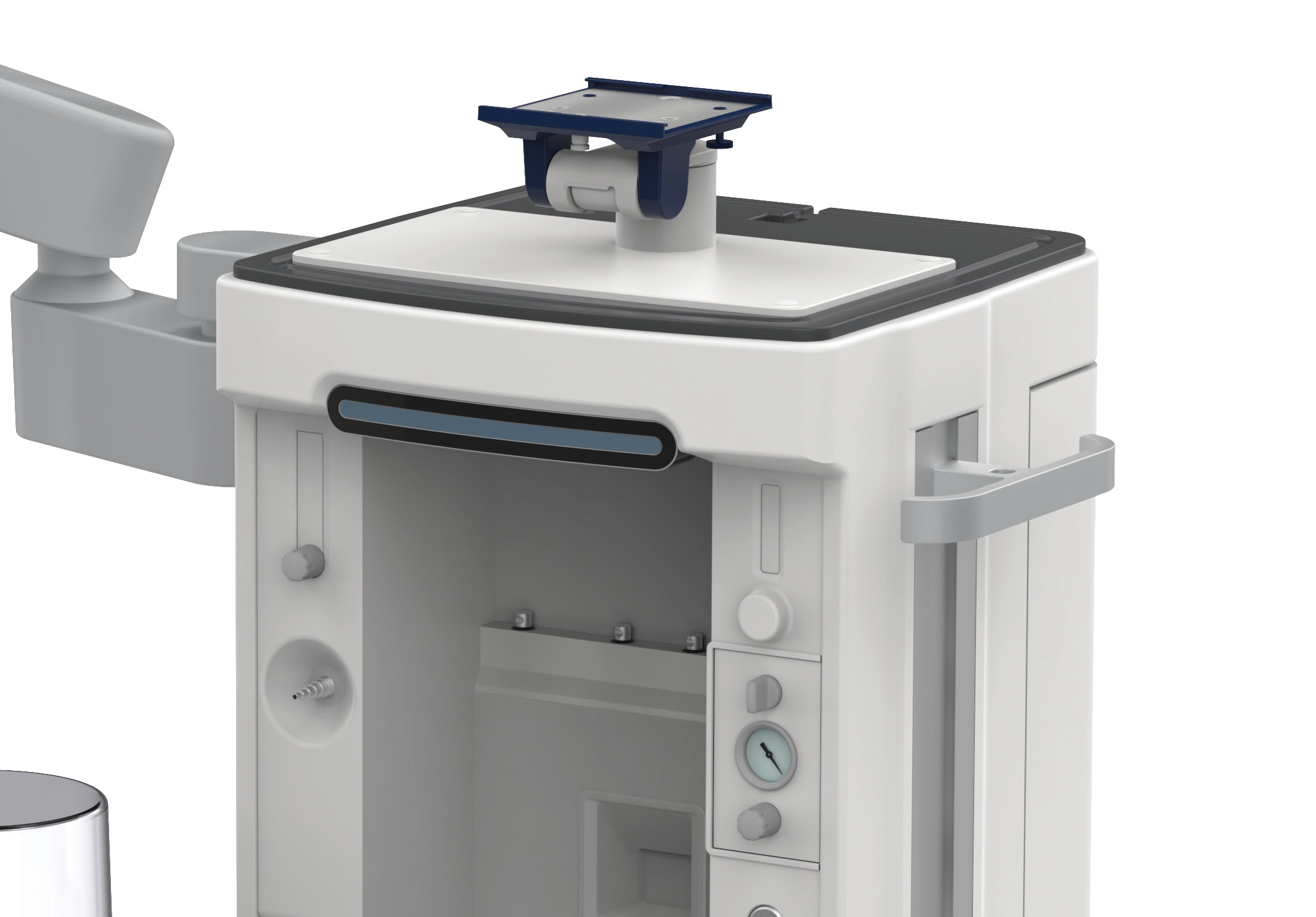 Uchwyty i statywy do kardiomonitorów oraz monitorów medycznych CIMmed CIM-med x13 - Mocowania do aparatów do znieczulenia GE Carestati