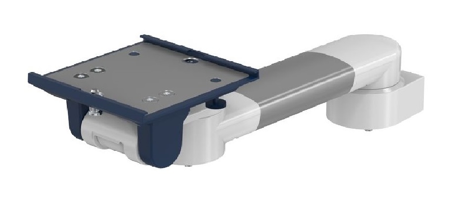 Uchwyty i statywy do kardiomonitorów oraz monitorów medycznych CIMmed Płytka 5" - uniwersalne mocowanie kardiomonitorów i innych urząd