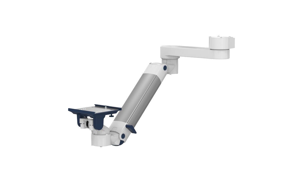 Uchwyty i statywy do kardiomonitorów oraz monitorów medycznych CIMmed Płytka 5" - uniwersalne mocowanie kardiomonitorów i innych urząd