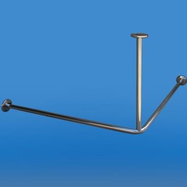 Uchwyty wannowe i prysznicowe dla niepełnosprawnych Corrado DR / DR INOX