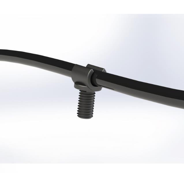 Uchwyty, zaciski, klipsy do hamulców do wózków inwalidzkich Recomedic H-KK-M5X4.5-4