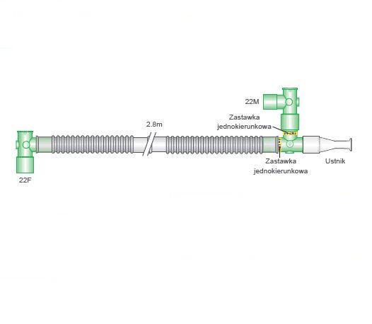 Układy oddechowe do aparatów do znieczulenia INTERSURGICAL Entonox