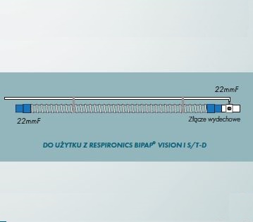 Układy oddechowe do respiratorów R-Vent Medikal Obwód BiPAP