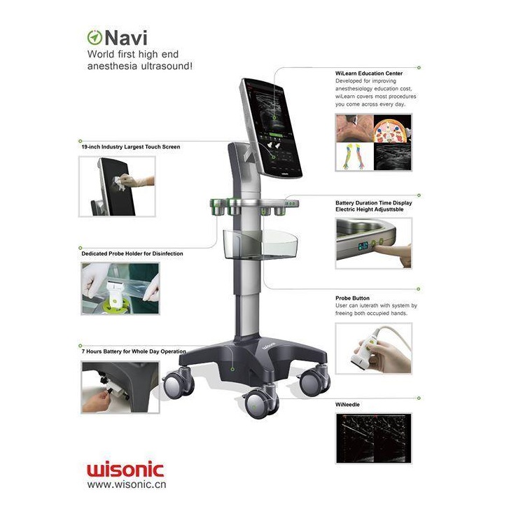Ultrasonografy mobilne przyłóżkowe Wisonic Navi