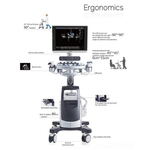 Ultrasonografy stacjonarne wielonarządowe - USG CHISON QBit 7