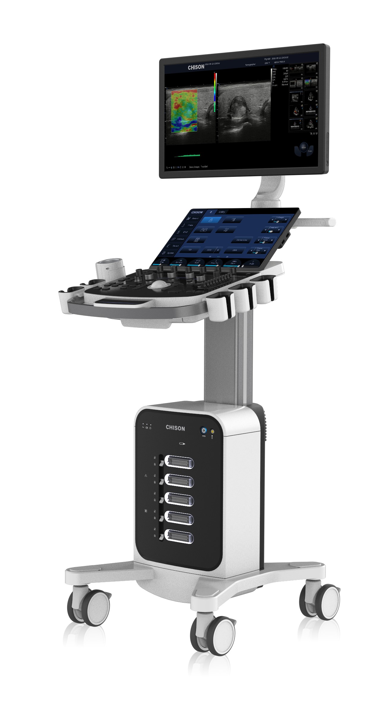 Ultrasonografy stacjonarne wielonarządowe - USG CHISON SonoMax9