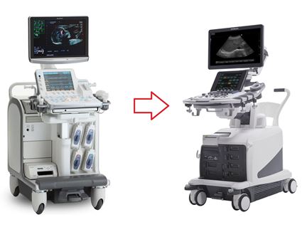 Ultrasonografy stacjonarne wielonarządowe - USG FUJIFILM A75 / ALPHA F75