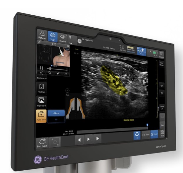Ultrasonografy stacjonarne wielonarządowe - USG GE Healthcare Venue Sprint