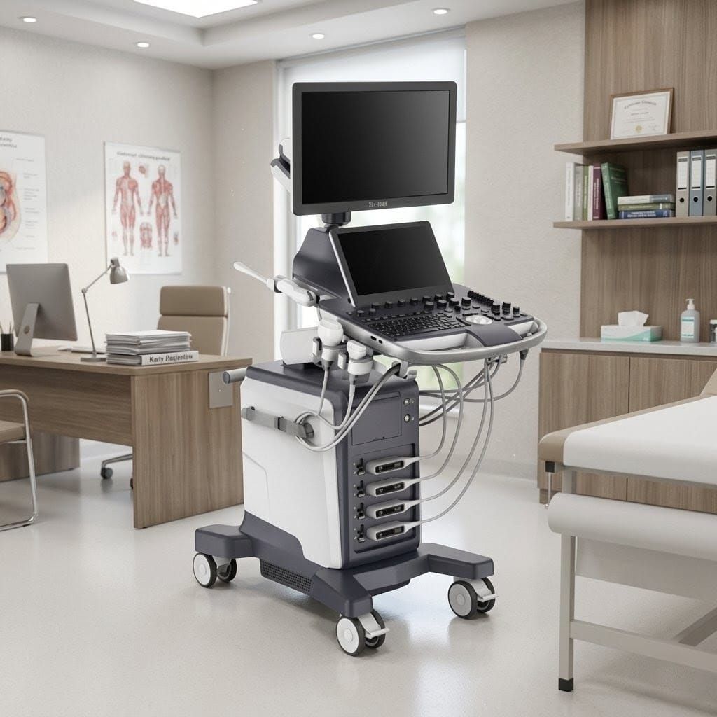 Ultrasonografy stacjonarne wielonarządowe - USG ZONCARE ViV60