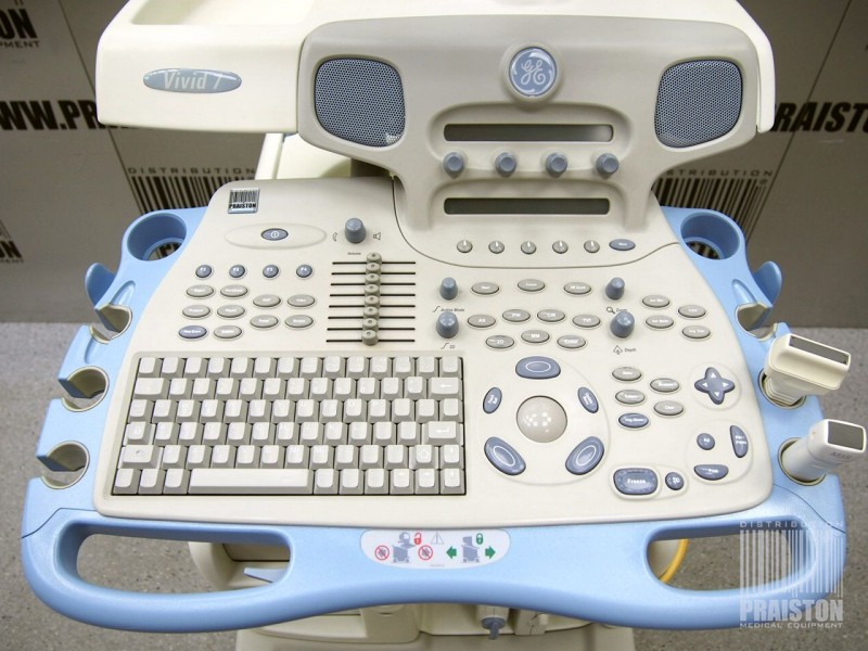 Ultrasonografy wielonarządowe używane B/D GE Vivid 7 - Praiston rekondycjonowany