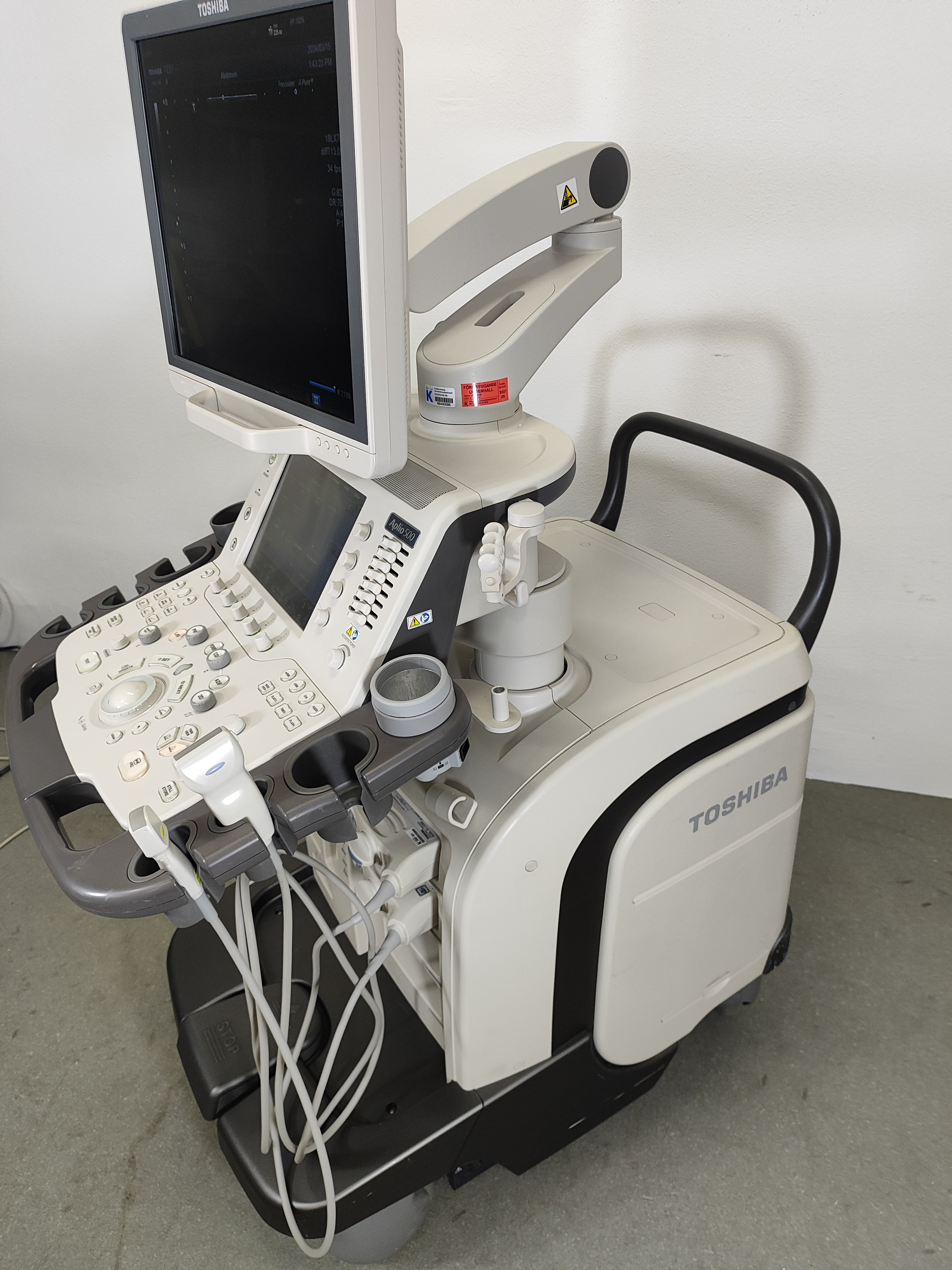 Ultrasonografy wielonarządowe używane TOSHIBA Toshiba Aplio 500 - medsystems rekondycjonowany