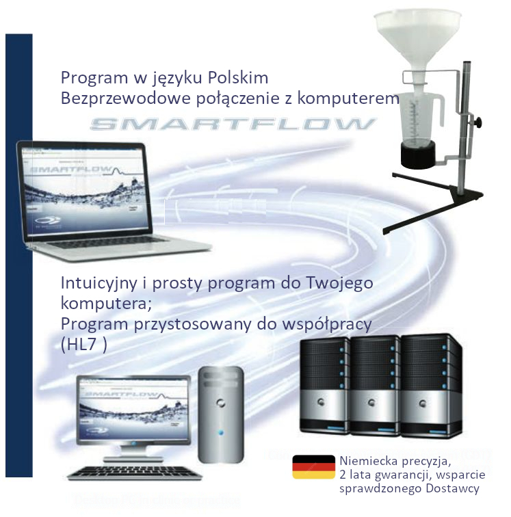 Uroflowmetry tic Medizintechnik SMARTFLOW