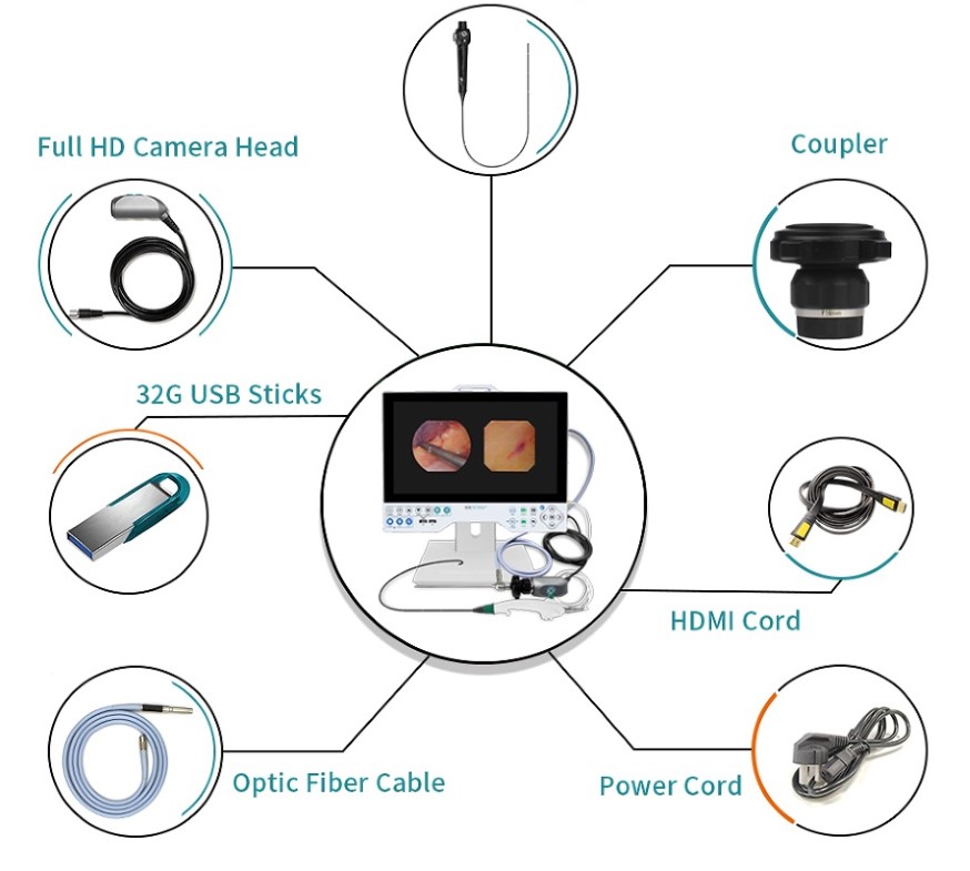 Videocystoskopy B/D TU-CY5832 / TU-CY5230 / TU-CY4826