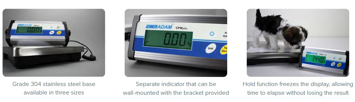 Wagi medyczne, lekarskie i laboratoryjne Adam CPWplus