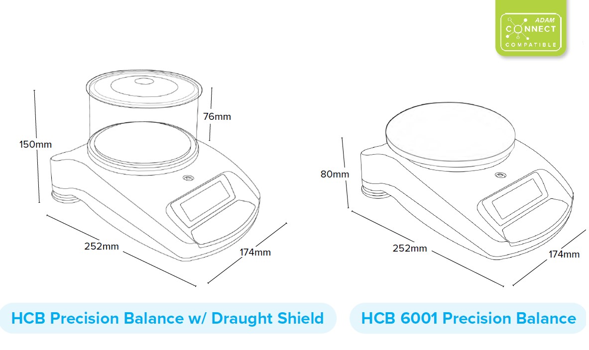 Wagi medyczne, lekarskie i laboratoryjne Adam Highland HCB