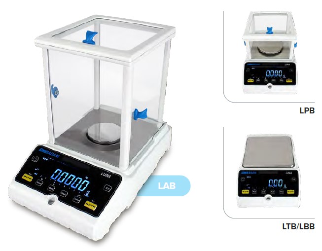 Wagi medyczne, lekarskie i laboratoryjne Adam Luna LAB/LPB/LTB/LBB