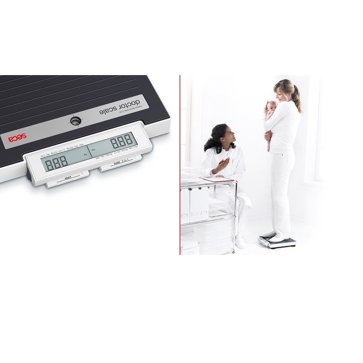 Wagi medyczne, lekarskie i laboratoryjne SECA 878 dr