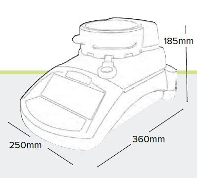 Wagosuszarki - analizatory wilgoci Adam PMB