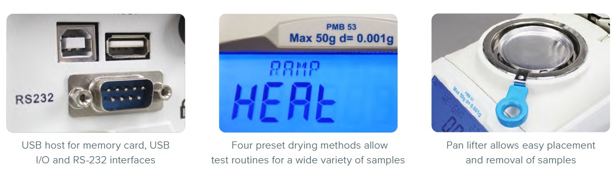 Wagosuszarki - analizatory wilgoci Adam PMB