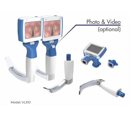 Wideolaryngoskopy do intubacji Scope Medical VL300/VL310/TDC