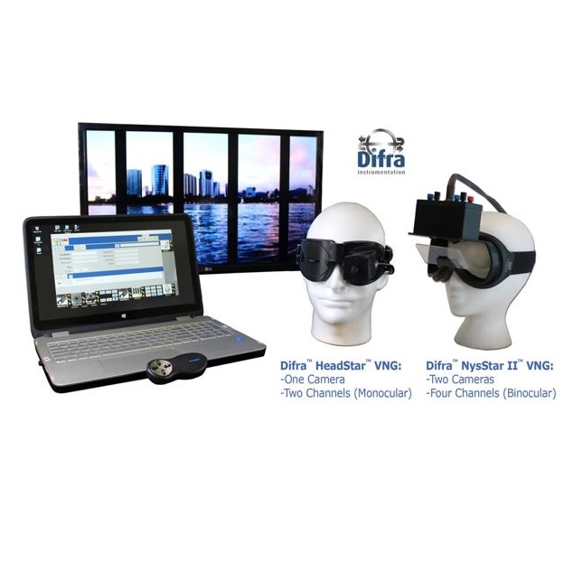 Wideonystagmografy - VNG DIFRA NysStar II 