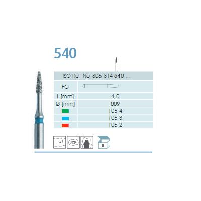 Wiertła stomatologiczne Olident Wiertła diamentowe 10