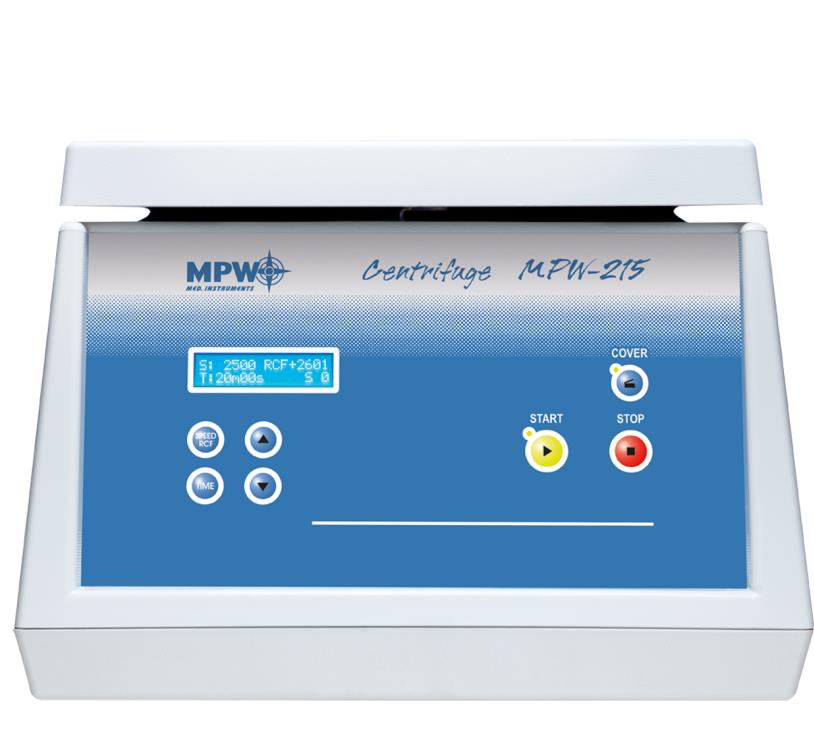 Wirówki laboratoryjne MPW MPW-215