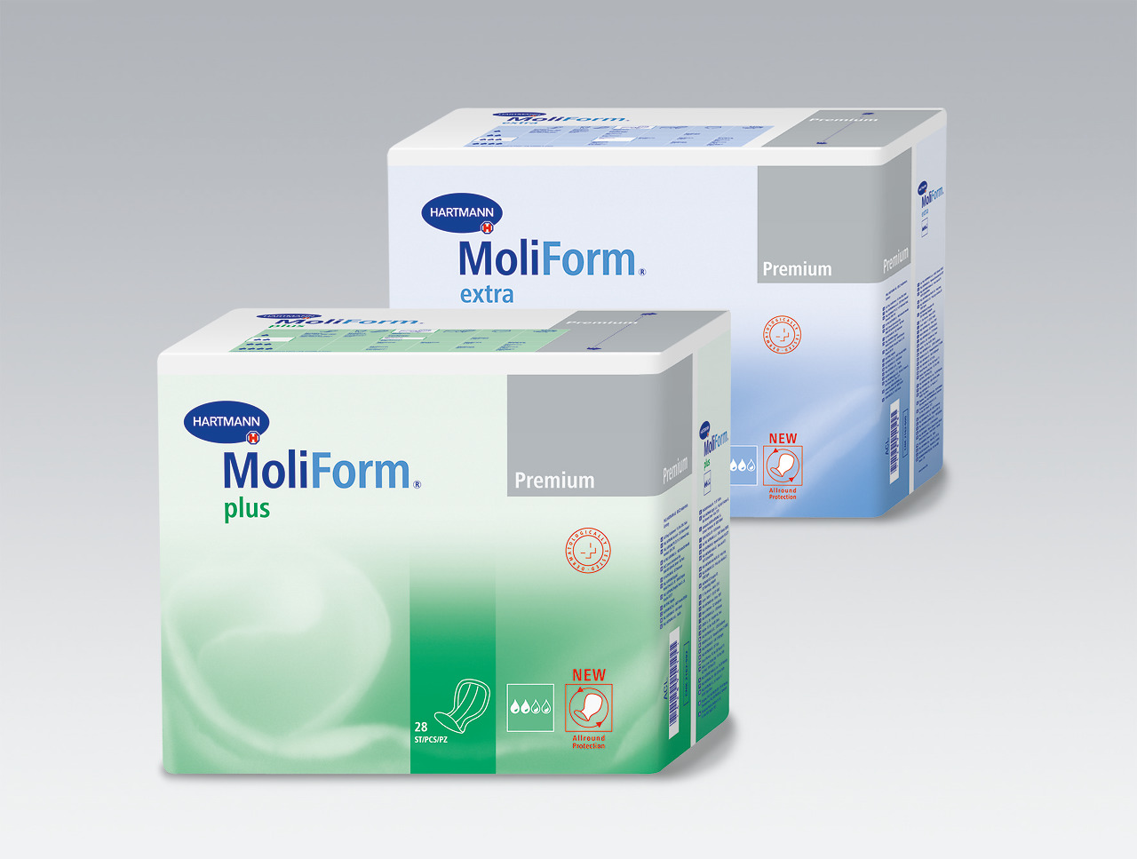 Wkłady anatomiczne HARTMANN MoliForm Premium soft