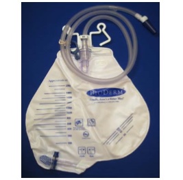 Worki na mocz do dobowej zbiórki moczu Bioderm Torba mocowana do łóżka