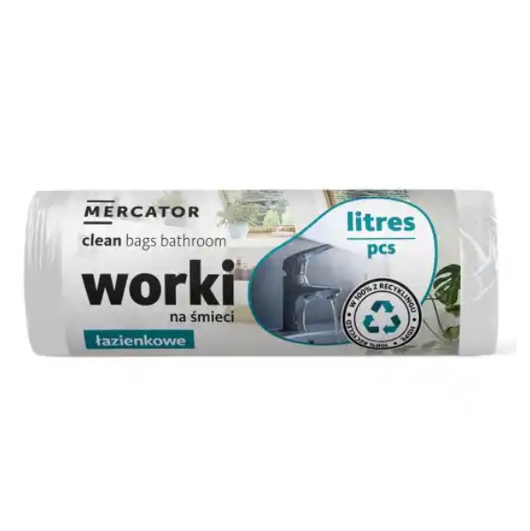 Worki na odpady Mercator Medical clean bags bathroom