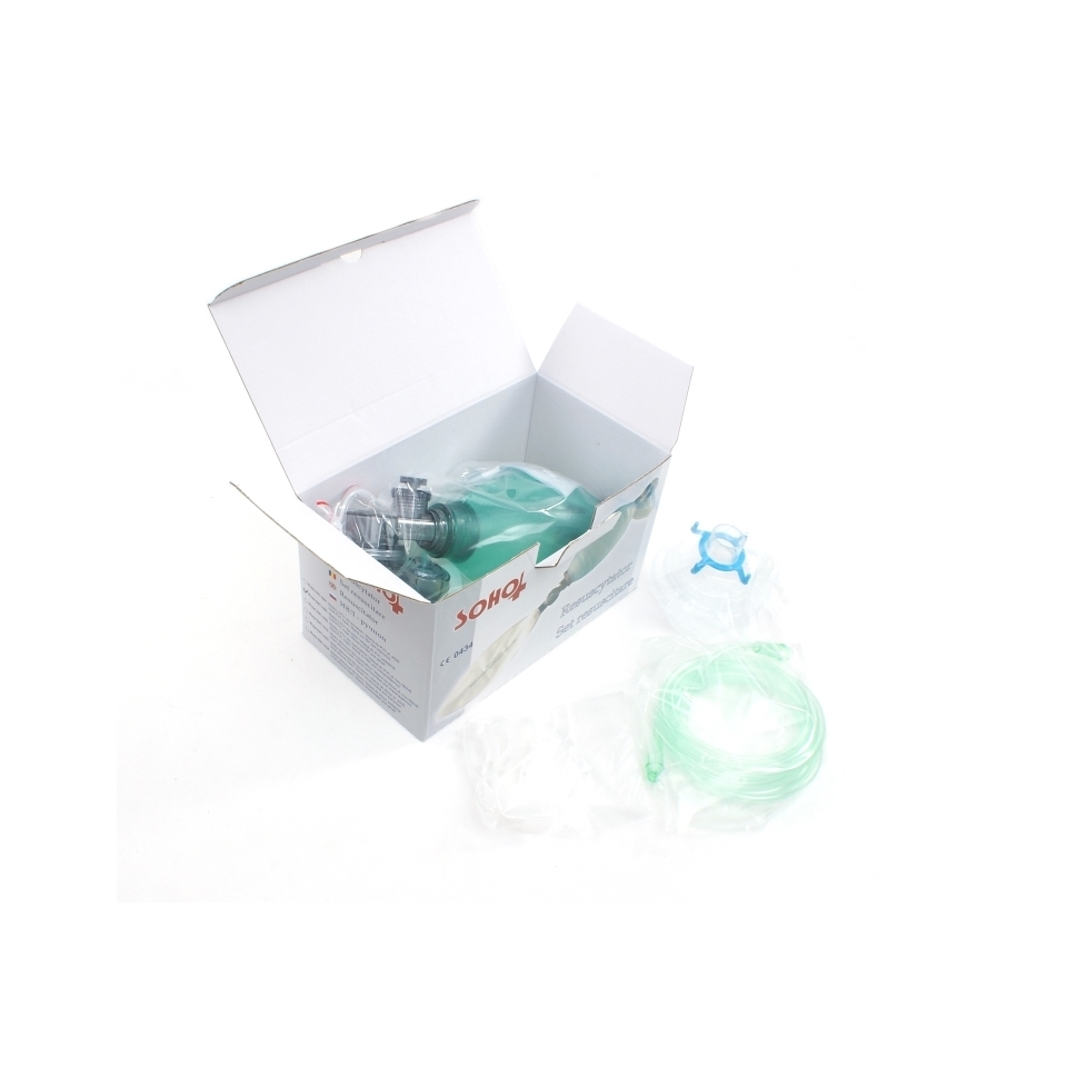 Worki samorozprężalne (resuscytatory) SOHO Resuscytator dziecięcy PCV