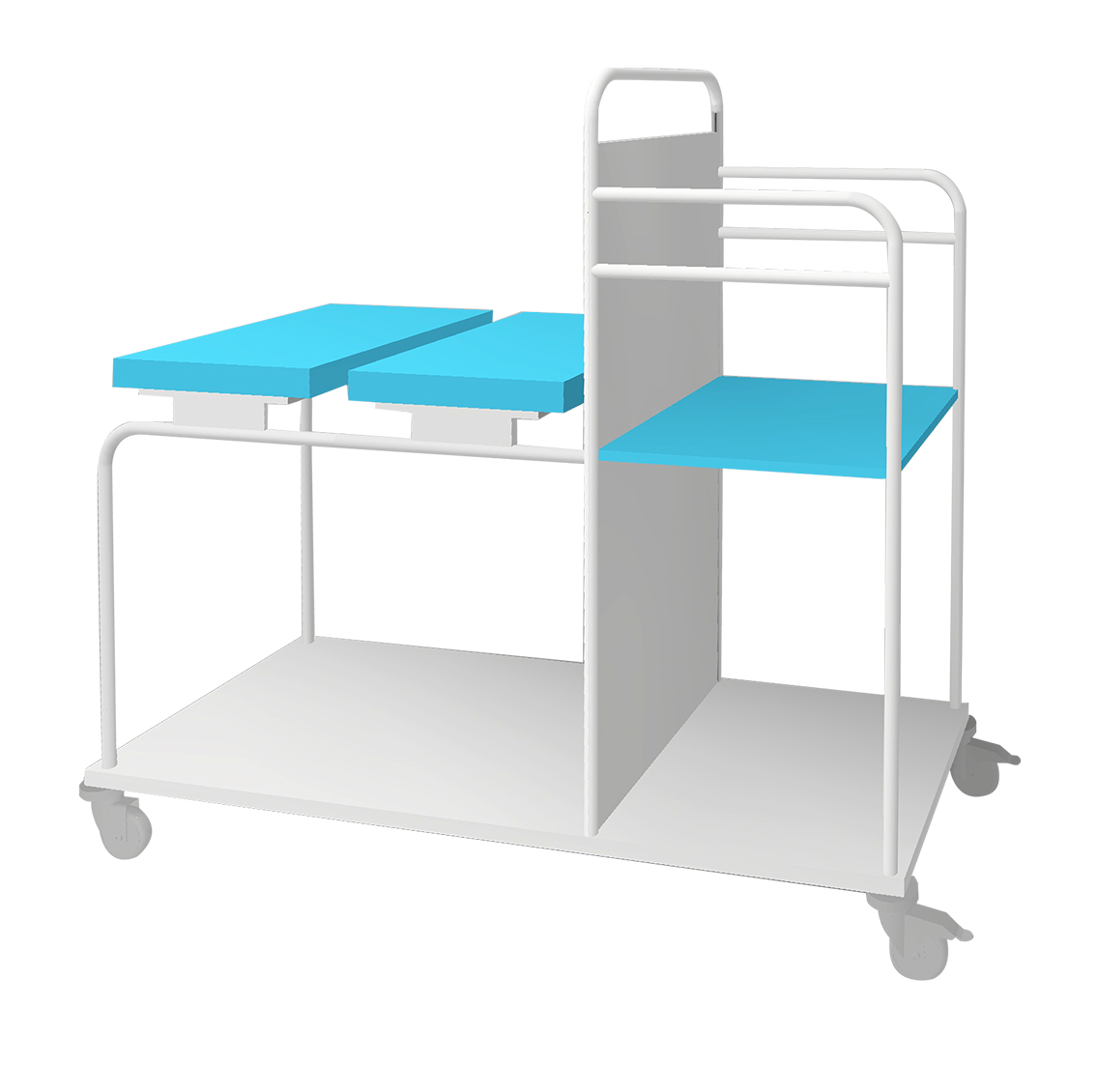 Wózki do bielizny brudnej i czystej KLAROMED KL102 040, KL102 140