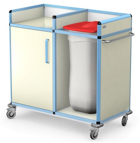 Wózki do bielizny brudnej i czystej TECH-MED Sp. z o.o. WCB-2123