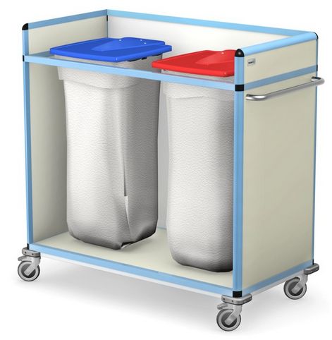 Wózki do bielizny brudnej i czystej TECH-MED Sp. z o.o. WCB-2200