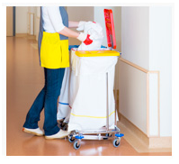 Wózki do bielizny brudnej i czystej Vermop MEDITRANS