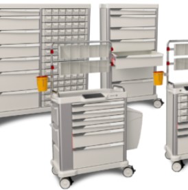 Wózki do dystrybucji leków amh medical IPSA