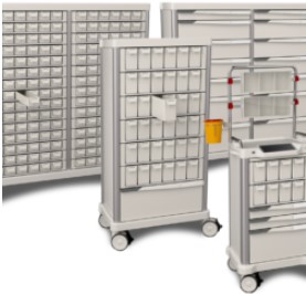 Wózki do dystrybucji leków amh medical IPSA