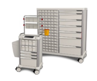 Wózki do dystrybucji leków amh medical IPSA