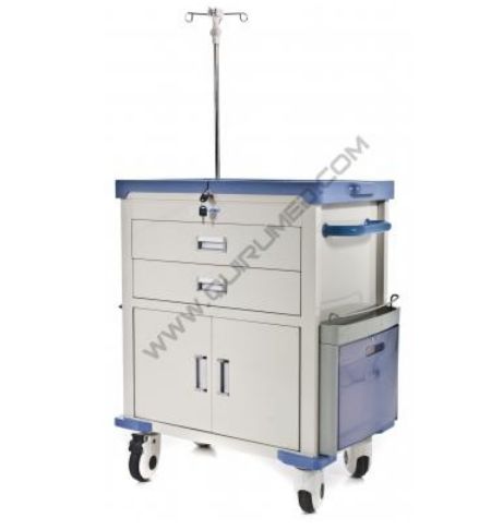 Wózki do dystrybucji leków Hebei Pukang Medical Instruments 612-F51