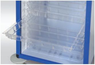 Wózki do dystrybucji leków TRIBO MM 601