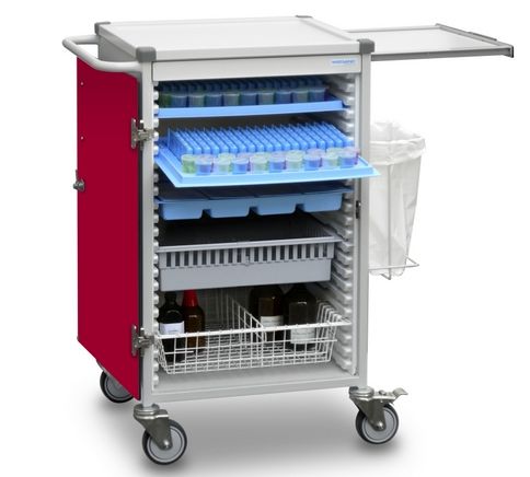 Wózki do dystrybucji leków Wiegand Flexi Line-Nr B10.018 