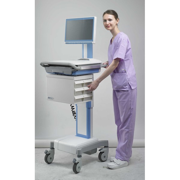 Wózki do komputerów medycznych, laptopów, tabletów ADVANTECH AMiS-50